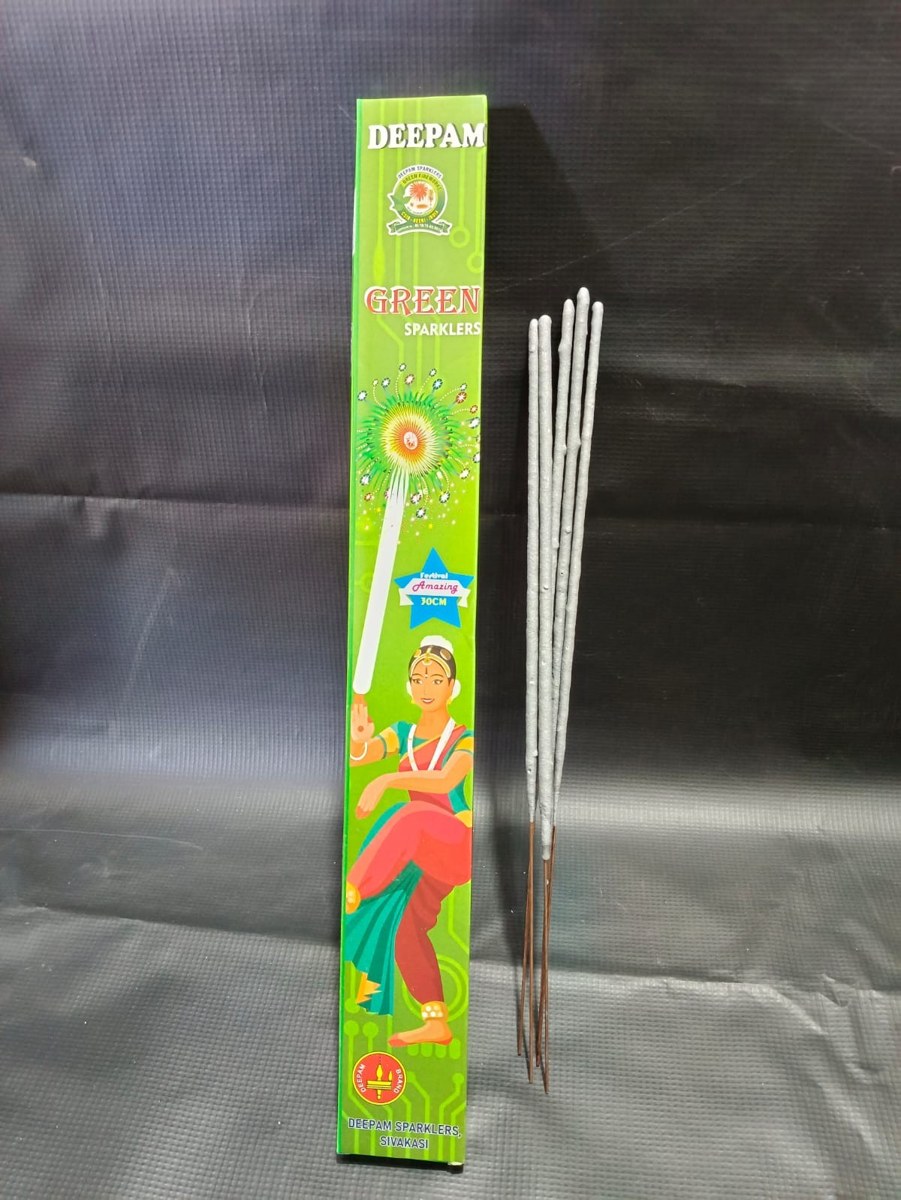 30 Cm Green Sparklers
